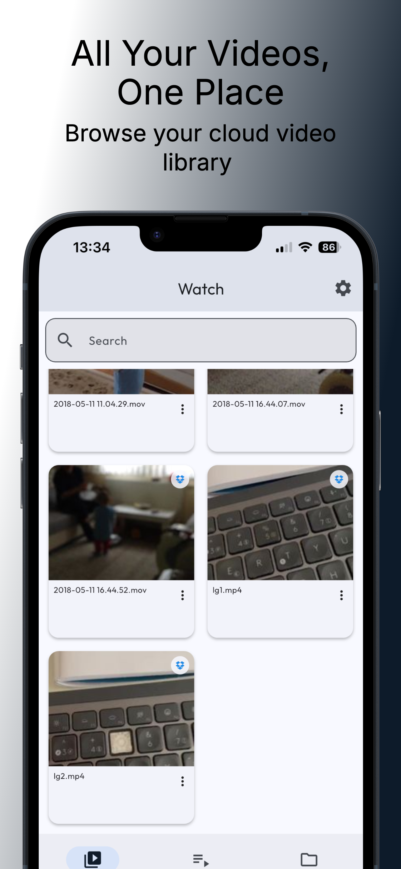 كل فيديوهاتك في مكان واحد